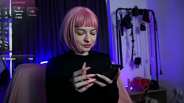 Snapshot of CyberXGoddess chatting on 02.13.25 CyberXGoddess online show from 02.13.25