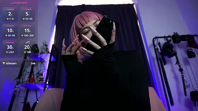 Snapshot of CyberXGoddess chatting on 02.13.25 CyberXGoddess online show from 02.13.25