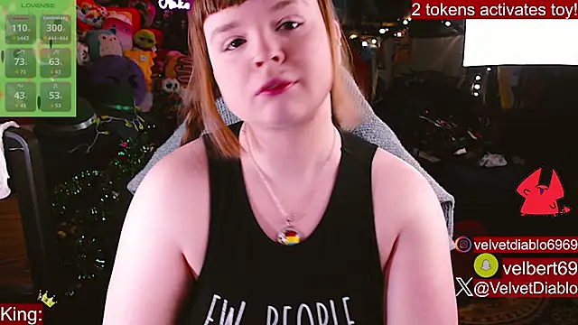 VelvetDiablo online show from 03.04.26