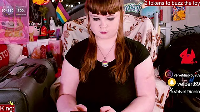 VelvetDiablo online show from 04.01.26