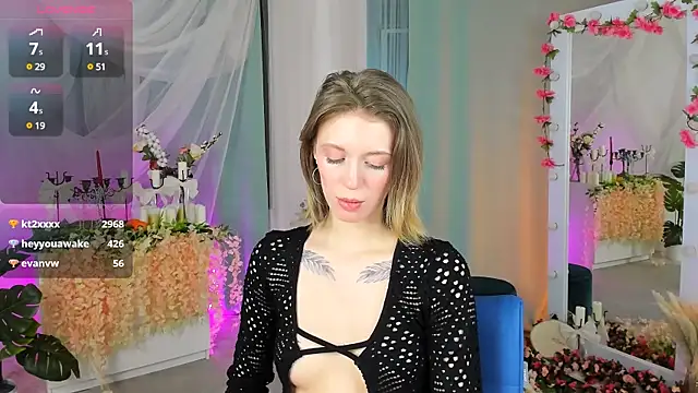 Snapshot of Salme_Sweet chatting on 02.24.25 Salme Sweet online show from 02.24.25