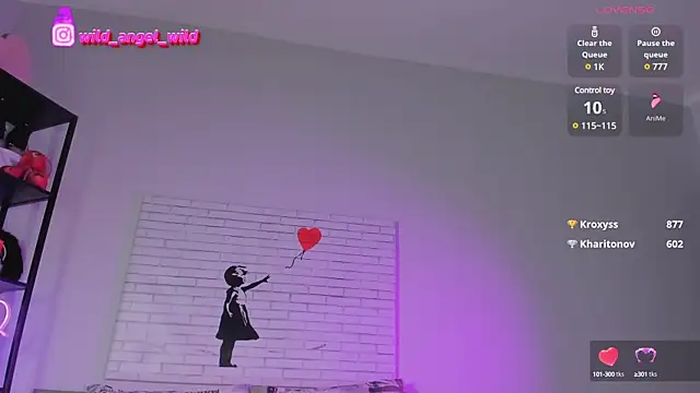 WILD-ANGEL777 online show from 03.20.25