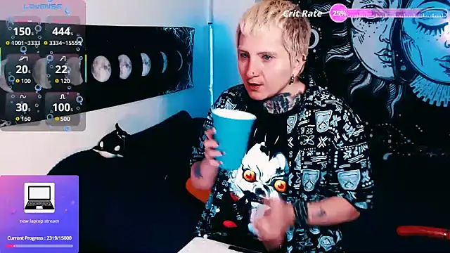 Marieblueeyes online show from 02.26.26