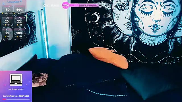 Marieblueeyes online show from 03.03.26