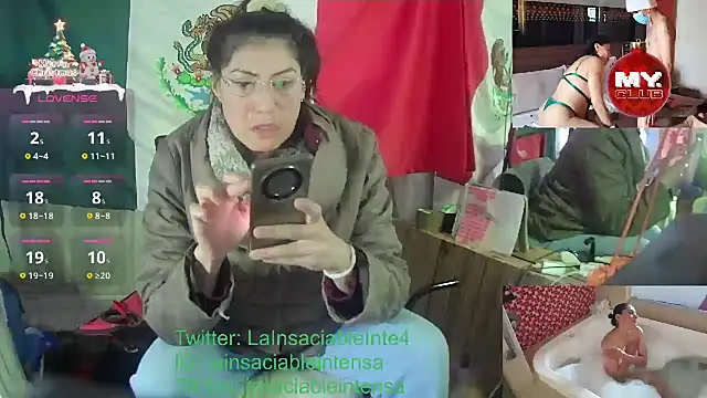 LaInsaciableIntensa online show from 01.11.25