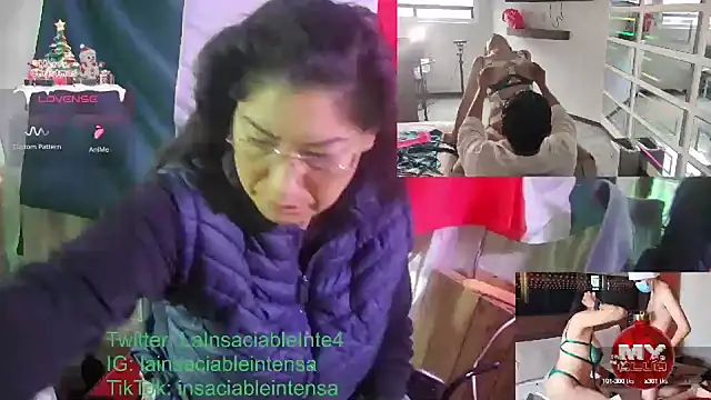 LaInsaciableIntensa online show from 01.20.25