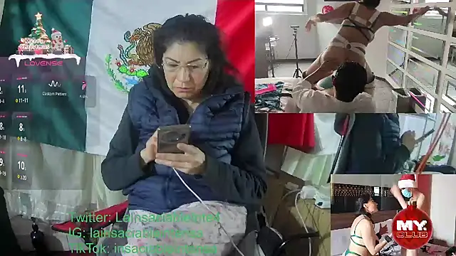 LaInsaciableIntensa online show from 01.21.25