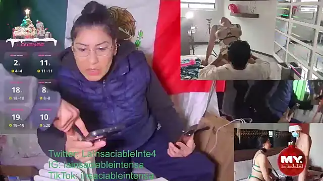 LaInsaciableIntensa online show from 01.22.25