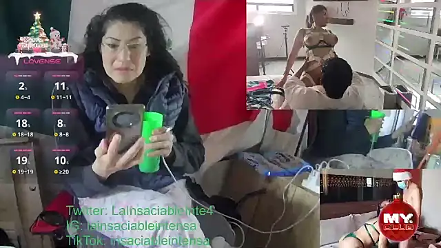 LaInsaciableIntensa online show from 01.23.25