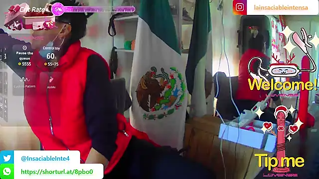 LaInsaciableIntensa online show from 02.23.25