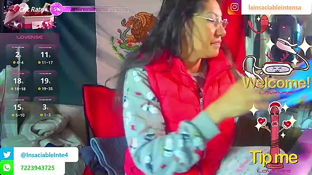 LaInsaciableIntensa online show from 03.05.25