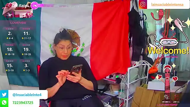 LaInsaciableIntensa online show from 03.07.25