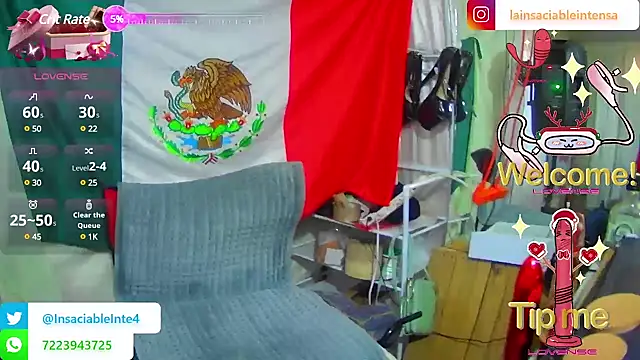 LaInsaciableIntensa online show from 03.09.25