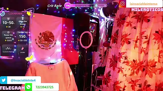 LaInsaciableIntensa online show from 02.07.26