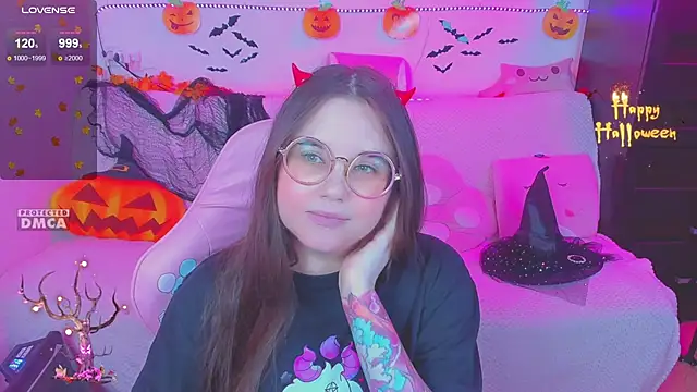 Lolisuccub online show from 10.28.25