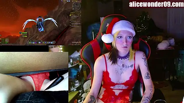 alicewonder09 online show from 12.25.24