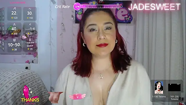 Snapshot of JADE_SWEET2 chatting on 01.31.25 JADE SWEET2 online show from 01.31.25