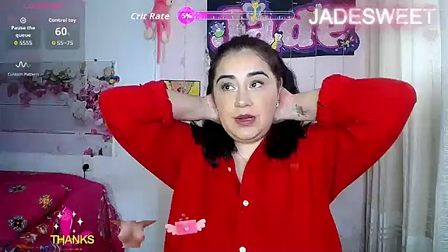 Snapshot of JADE_SWEET2 chatting on 09.13.25 JADE SWEET2 online show from 09.13.25