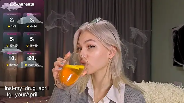 MyApril online show from 10.24.25