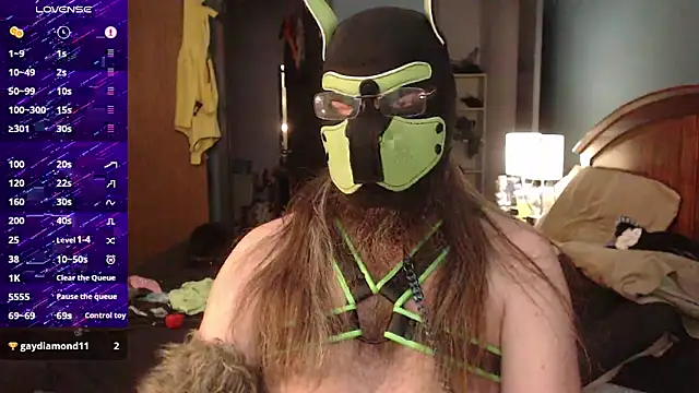 kinkywolf429 online show from 11.30.25