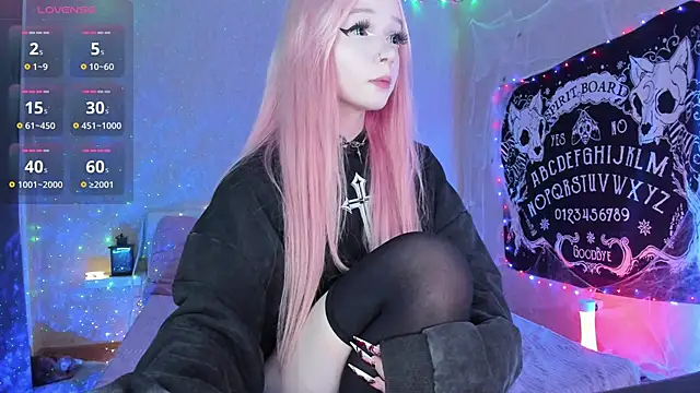 Misty Shadow online show from 10.24.25