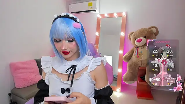 Snapshot of alessandrathedoll chatting on 09.08.25 alessandrathedoll online show from 09.08.25