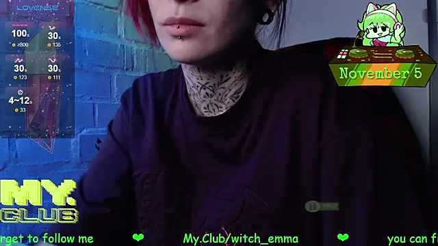 Witch Emma online show from 11.05.25