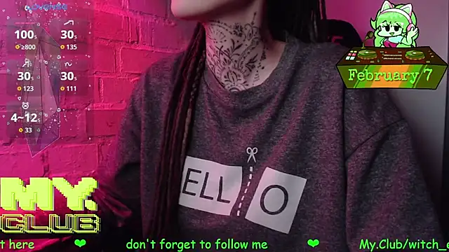 Witch Emma online show from 02.07.26