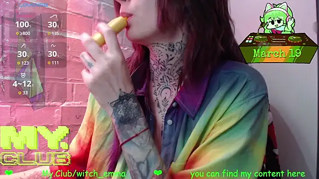 Witch Emma online show from 03.19.26