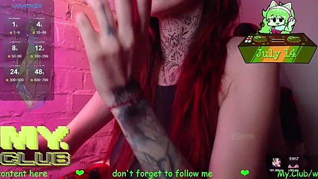 Snapshot of Witch_Emma chatting on 07.14.26 Witch Emma online show from 07.14.26