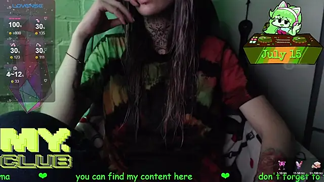 Snapshot of Witch_Emma chatting on 07.15.26 Witch Emma online show from 07.15.26