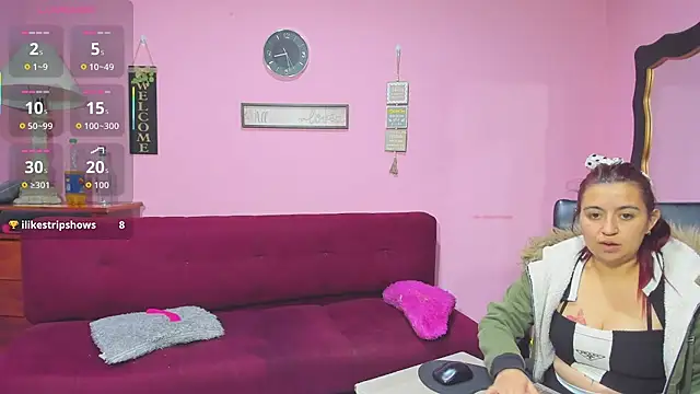 lesbiancuple online show from 10.14.25