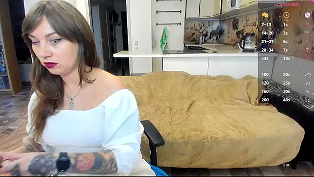 Snapshot of StacyTigerr chatting on 10.15.25 StacyTigerr online show from 10.15.25