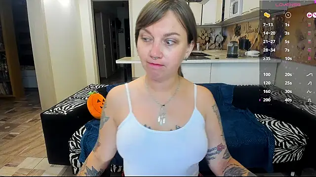 Snapshot of StacyTigerr chatting on 10.19.25 StacyTigerr online show from 10.19.25