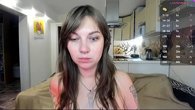 Snapshot of StacyTigerr chatting on 10.30.25 StacyTigerr online show from 10.30.25