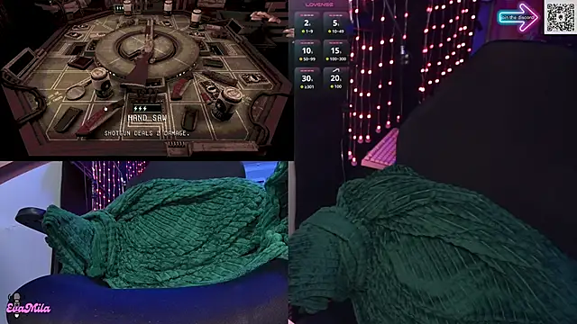 Snapshot of evamila chatting on 01.17.26 evamila online show from 01.17.26