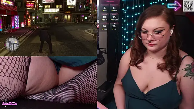 Snapshot of evamila chatting on 01.17.26 evamila online show from 01.17.26