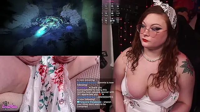 Snapshot of evamila chatting on 02.01.26 evamila online show from 02.01.26