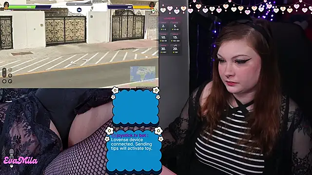 Snapshot of evamila chatting on 03.06.26 evamila online show from 03.06.26