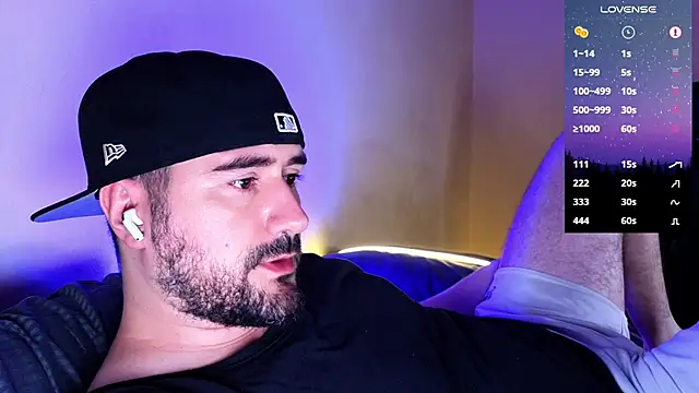 Snapshot of DominantTheo chatting on 01.22.25 DominantTheo online show from 01.22.25