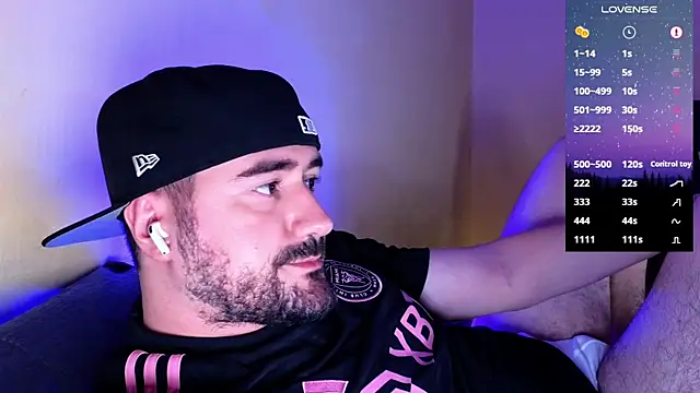 Snapshot of DominantTheo chatting on 02.16.25 DominantTheo online show from 02.16.25