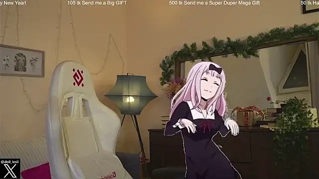 Snapshot of doll_lesli chatting on 12.29.24 doll lesli online show from 12.29.24