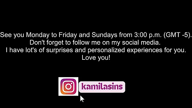 kamila sins online show from 02.14.25