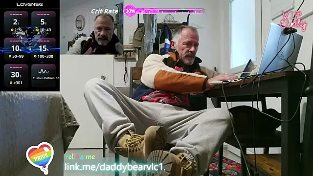 Snapshot of DaddybearVLC chatting on 02.09.26 DaddybearVLC online show from 02.09.26
