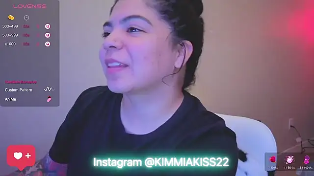 Snapshot of kimmiakiss22 chatting on 01.27.25 kimmiakiss22 online show from 01.27.25