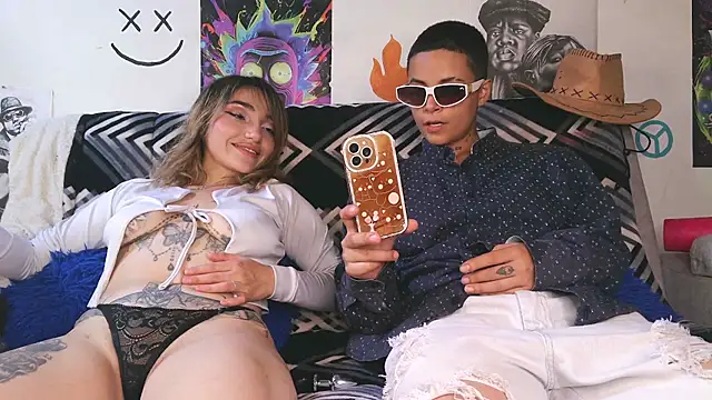 Snapshot of IM_MAYA chatting on 02.25.25 IM MAYA online show from 02.25.25