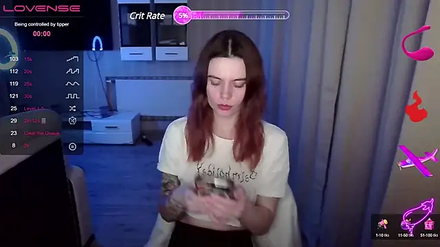 Snapshot of RinaDevil chatting on 02.24.25 RinaDevil online show from 02.24.25