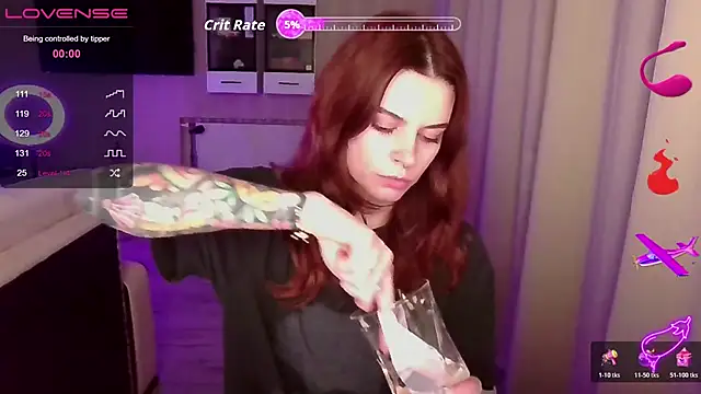 Snapshot of RinaDevil chatting on 10.24.25 RinaDevil online show from 10.24.25