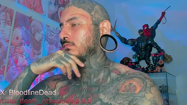 Snapshot of DEATHINK666XX chatting on 09.29.25 DEATHINK666XX online show from 09.29.25