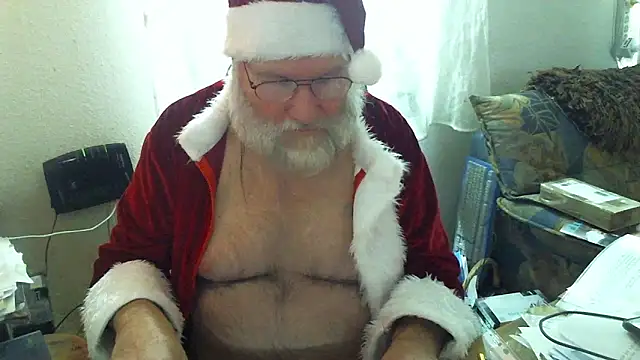 SexySantaC online show from 12.19.24